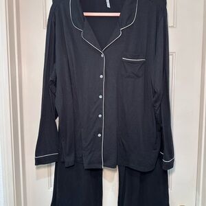 Women's Black Pajama Set